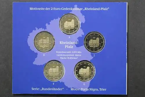 Deutschland, 2 Euro Porta Nigra 2017, Set in PP - 801463B