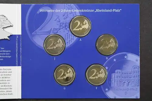 Deutschland, 2 Euro Porta Nigra 2017, Set in PP - 801463B