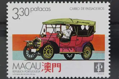 Macau, Auto, MiNr. 598, postfrisch - 614543