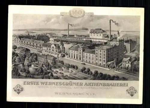 Wernesgrüner Aktienbrauerei, 160 Jahre - 415243