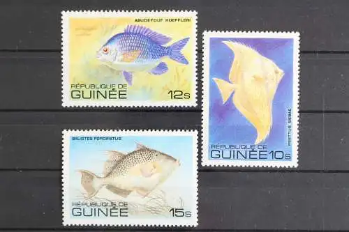 Guinea, Fische / Meerestiere, MiNr. 871-882, postfrisch - 616661