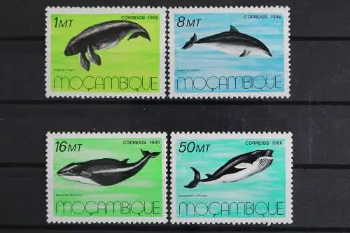 Mocambique, Fische / Meerestiere, MiNr. 1066-1069, postfrisch - 616767