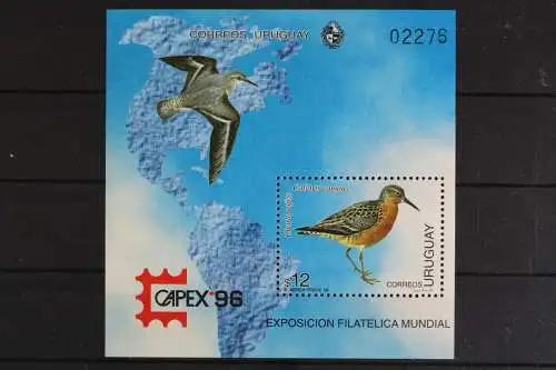 Uruguay, Vögel, MiNr. Block 73, postfrisch - 616527