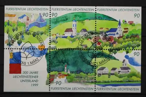 Liechtenstein, MiNr. Block 16, gestempelt - 202114