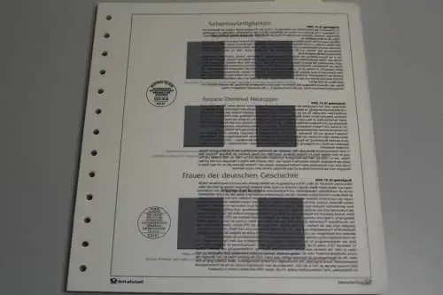 Deutsche Post, Deutschland Plus Jahrgang 2003, Vordrucke für Eckrandmarken - 900499