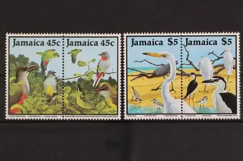 Jamaika, Vögel, MiNr. 687-690 Paare, postfrisch - 615021