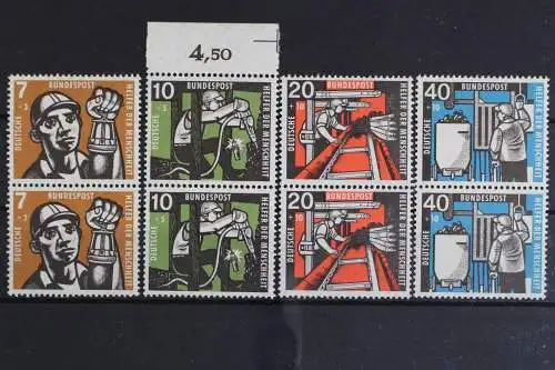 Deutschland (BRD), MiNr. 270-273, senkrechte Paare, postfrisch - 619702