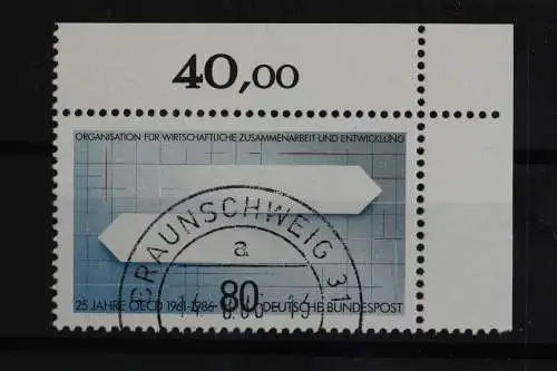 Deutschland (BRD), MiNr. 1294, Ecke rechts oben, EST - 619204