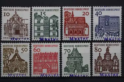 Deutschland (BRD), MiNr. 454-461 Muster, postfrisch - 201721