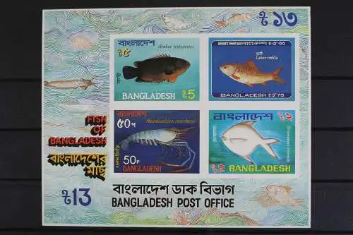 Bangladesch, Fische / Meerestiere, MiNr. Block 11, postfrisch - 616633