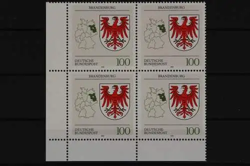 Deutschland (BRD), MiNr. 1589, 4er Block, Ecke li. unten, postfrisch - 619603