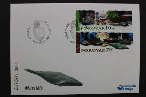 Färöer, MiNr. 528-529, FDC - 202763