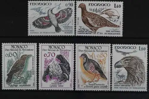 Monaco, Vögel, MiNr. 1520-1525, postfrisch - 616551