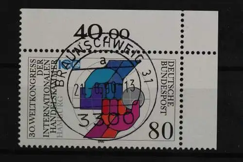 Deutschland (BRD), MiNr. 1471, Ecke rechts oben, EST - 619160