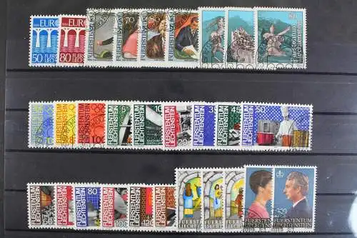 Liechtenstein, MiNr. 837-865, Jahrgang 1984, gestempelt - 621293