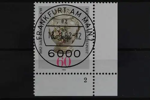 Deutschland (BRD), MiNr. 1118, Ecke re. unten, FN 2, EST - 622083