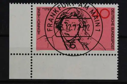 Deutschland (BRD), MiNr. 750, Ecke links unten, EST - 619440