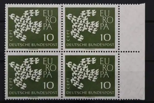 Deutschland (BRD), MiNr. 367 x v, Viererblock, postfrisch - 644089