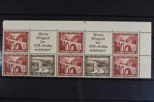 Deutsches Reich, MiNr. W 112, Ecke re. oben m. Passerkreuz, postfrisch - 622204