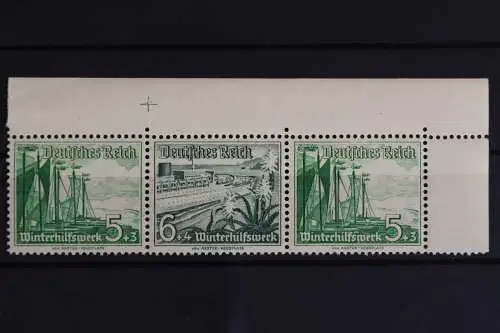 Deutsches Reich, MiNr. W 126, Ecke re. oben, Passerkreuz, postfrisch - 622163