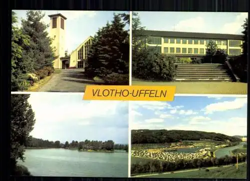 Vlotho an der Weser, Schule, Kiesteich, Borletzen - 416044