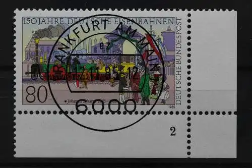 Deutschland (BRD), MiNr. 1264, Ecke rechts unten, FN 2, VS F/M, EST - 644268