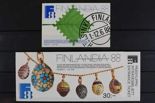 Finnland, MiNr. MH 19 + 21, postfrisch - 621225