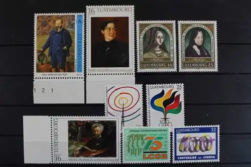 Luxemburg, Partie aus 1996, MiNr. 1389-1397,postfrisch / MNH - 621324