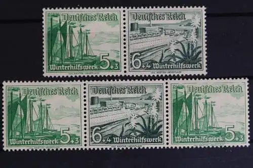 Deutsches Reich, MiNr. W 125 + W 126, postfrisch - 622157