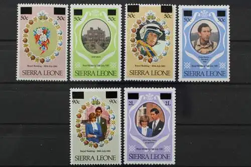 Sierra Leone, MiNr. 658-664, postfrisch - 645324