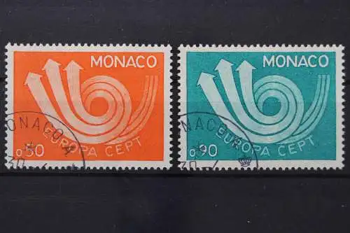 Monaco, MiNr. 1073-1074, gestempelt - 205876