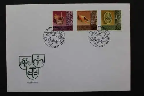 Liechtenstein, MiNr. 1180-1182, FDC - 205101