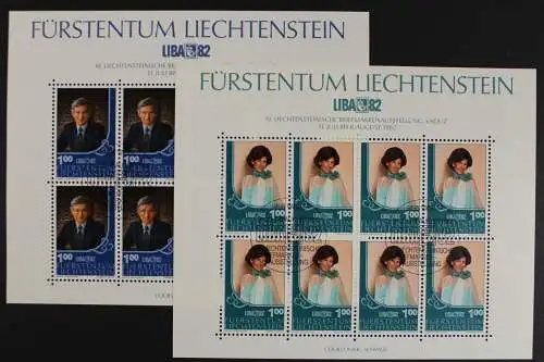 Liechtenstein, MiNr. 797-798 KB, gestempelt - 623887