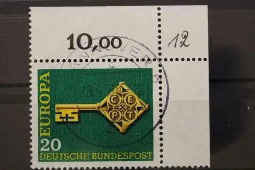 Deutschland (BRD), MiNr. 559, Ecke rechts oben, gestempelt - 645795