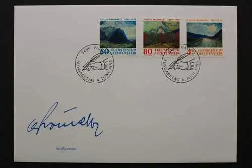 Liechtenstein, MiNr. 1108-1110, FDC - 205123