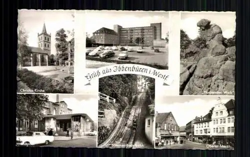 Ibbenbüren i. Westf., 6 Ansichten, Christus-Kirche, Sommer-Rodelbahn - 416807