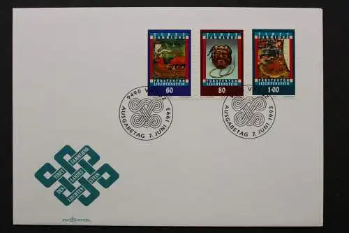 Liechtenstein, MiNr. 1061-1063, FDC - 205133