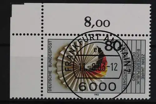 Deutschland (BRD), MiNr. 1185, Ecke li. oben, EST - 622151