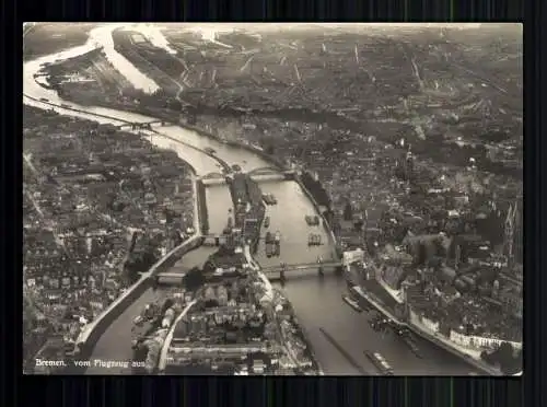 Bremen, Blick vom Flugzeug aus - 417258