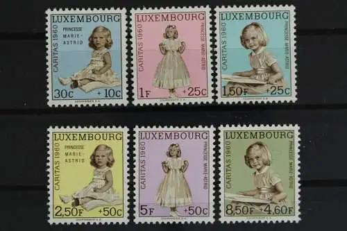 Luxemburg, MiNr. 631-636, postfrisch - 624281