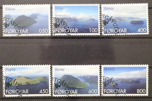 Färöer, MiNr. 356-361, gestempelt - 205547