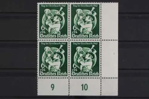 Deutsches Reich, MiNr. 762, 4er Block, Ecke re. unten, postfrisch - 624465