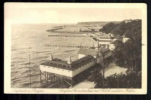 Sassnitz, Großes Familienbad mit Blick auf den Hafen - 416144