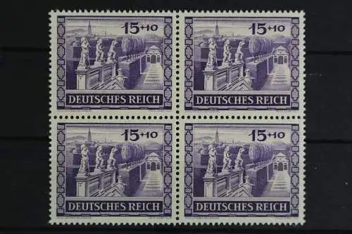 Deut. Reich, MiNr. 805, 4er Block, postfrisch - 625584