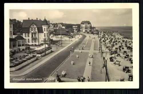 Kühlungsborn, Ostseebad, Strand mit Strandpromenade - West - 416233