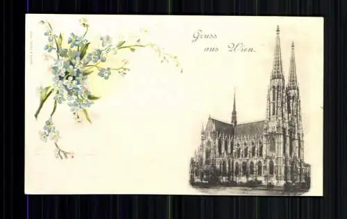 Wien, Votivkirche, Blumen - 416355