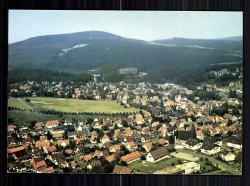 Braunlage/Oberharz, Blick auf den Ort, Luftbild - 417769