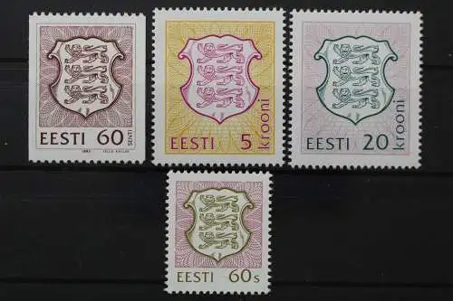 Estland, MiNr. 198, 210, 211, 212, postfrisch - 205498