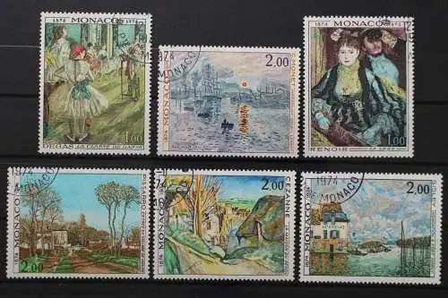 Monaco, MiNr. 1124-1129, gestempelt - 205875