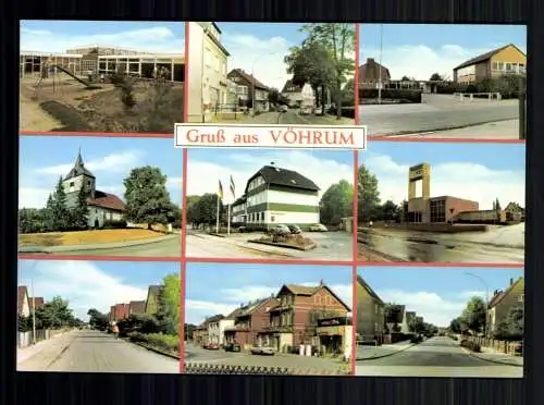 Vöhrum, 9 Bilder Karte u. a. Kirche, Rathaus - 417639